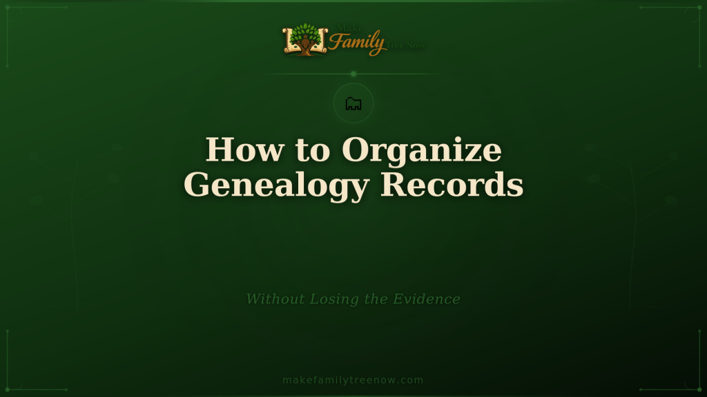 organize-genealogy-records