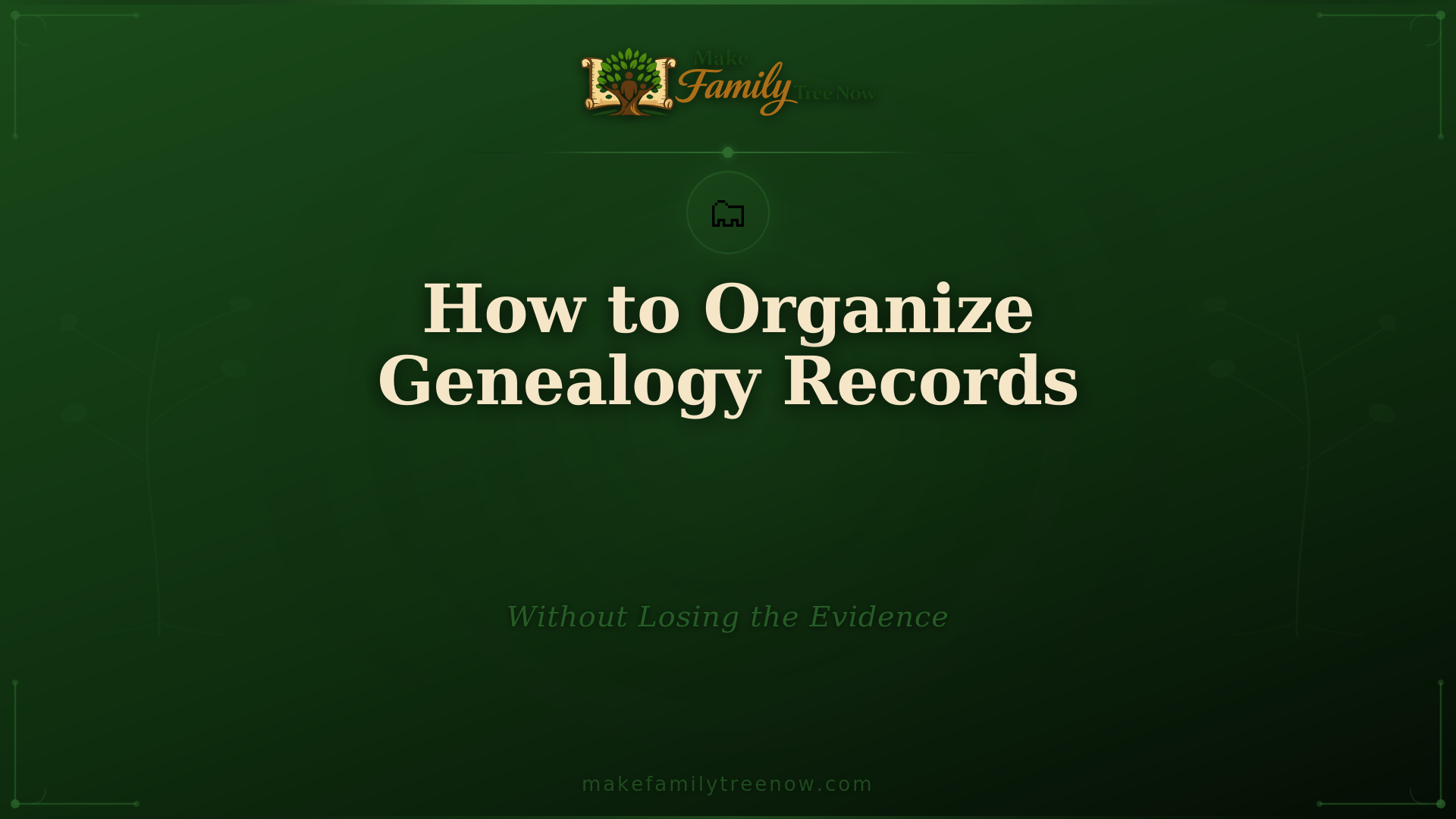 organize-genealogy-records