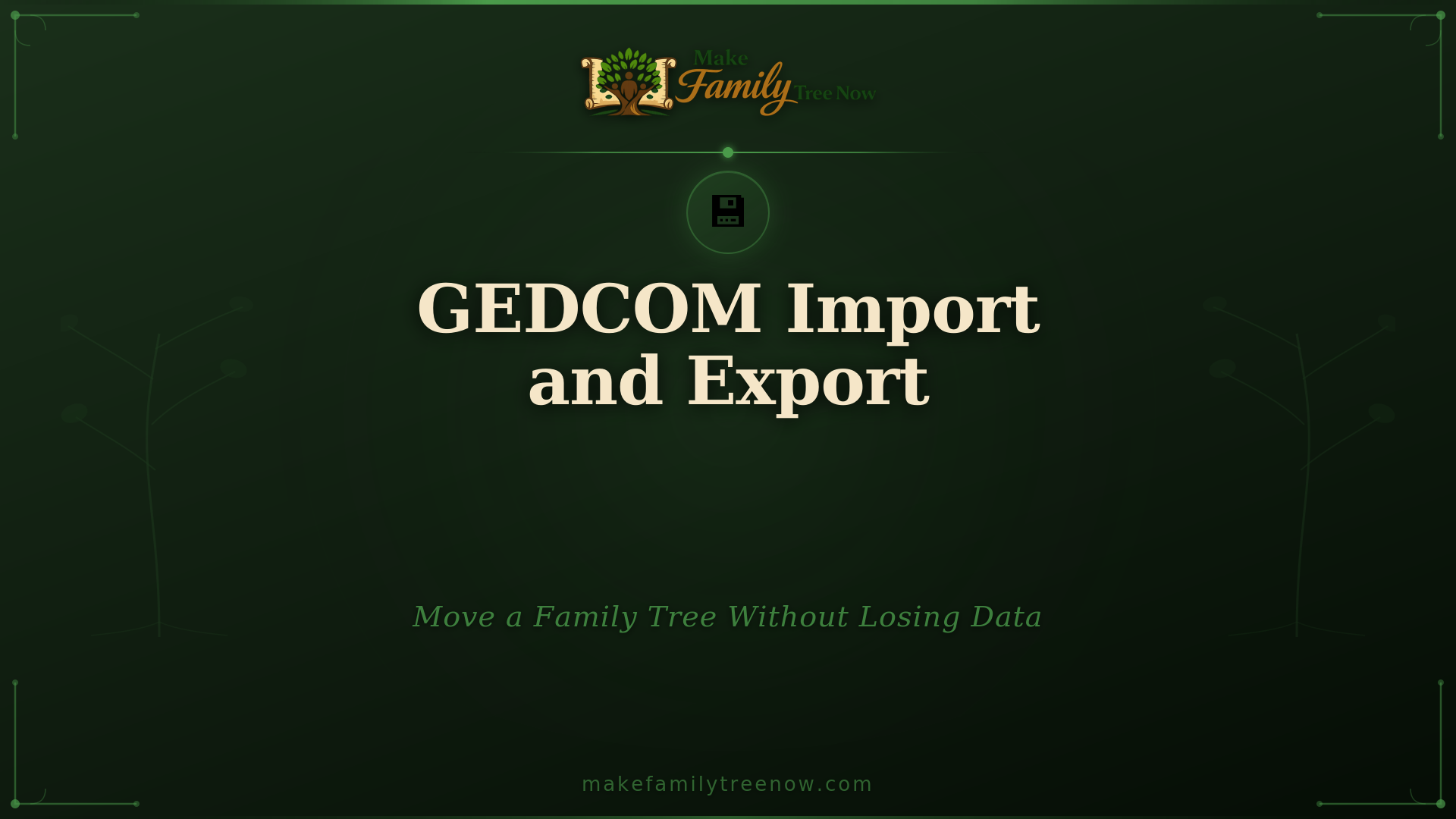 gedcom-import-export-family-tree